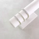 Square Letter Bead Silver Name Bracelet