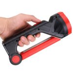 Multifunctional Flashlight Torch Solar Panel Charging With Hanging Hook For Outdoors