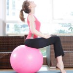 Yoga Ball Pilates Indoor Sport Fitness Balance Exercise Training Ball With Pump