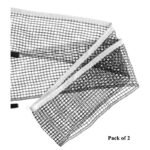 Pack of 2 Adjustable Easy Set-Up Table Tennis Ping-Pong Net Set