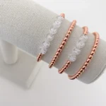 The Rose Gold Name Bracelet