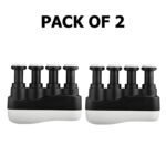 Pack Of 2 Professional Guitar Hand Finger Exerciser Tension Hand Grip Power Trainers For Adults