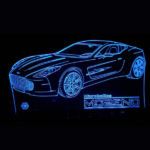 Mercedes Benz LED Table Lamp Gift Car | kids Night light lamp