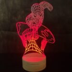 Design Your Own The Spiderman 3D Illusion Acrylic Table Lamp!