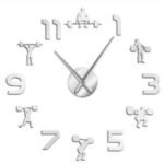 Weight Lifter DIY 3D Acrylic Wall Clock
