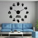 Merry Christmas 3D Wall Clock