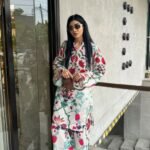 Digital printed cord set Good quality stitching Full suit overlock