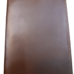 Customiseable Genuine Leather Licence Cover – Brown