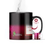 Wedding Day Gift Personalized Magic Color Changing Mug
