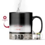 The Best Dad In The World Magic Color Changing Gift Mug