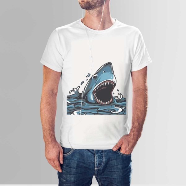 design-your-own-tshirt-creo-design-72-white-blue-whale-t-shirt-600x600-1.jpg Blue Whale T Shirt - Image 1