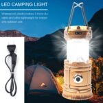 Solar Lamp Lantern Portable Outdoor Led Light Camping Tent Lamp
