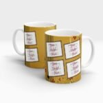 Brown Coffee Mug Series Multiple Photo-holders