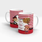 Personalized Printed Mugs for Kids Custom Treasure Hunter Series